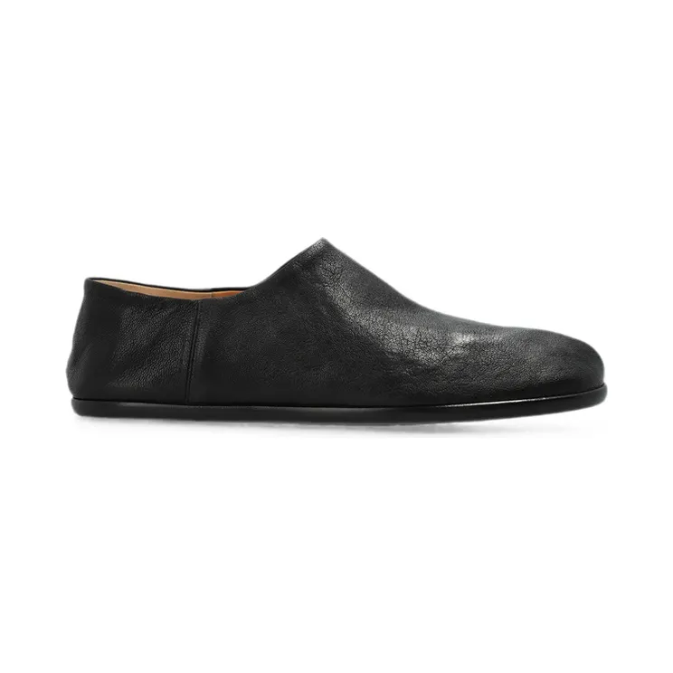 Maison Margiela Tabi Leather “Black” (P7805 S57WR0051 T8013)