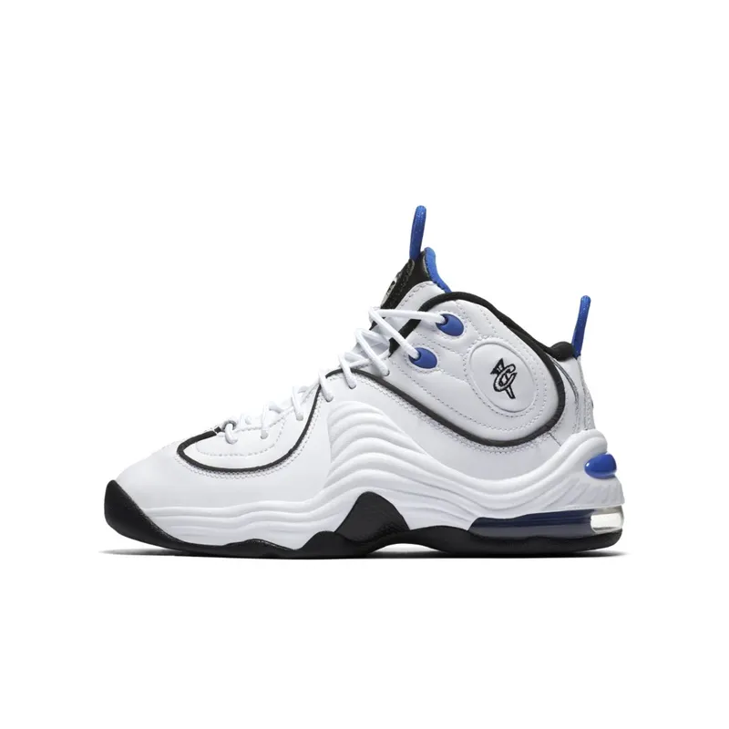 Nike Air Penny II White (GS) White/Black-Varsity Royal-Black (820249-100)