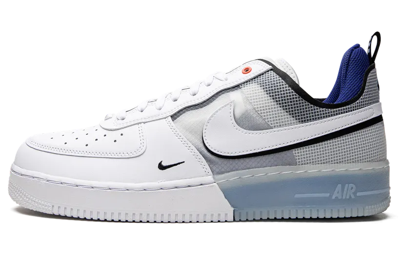 Nike Air Force 1 React Wit – “White / White / Light Photo Blue” (DH7615-101)