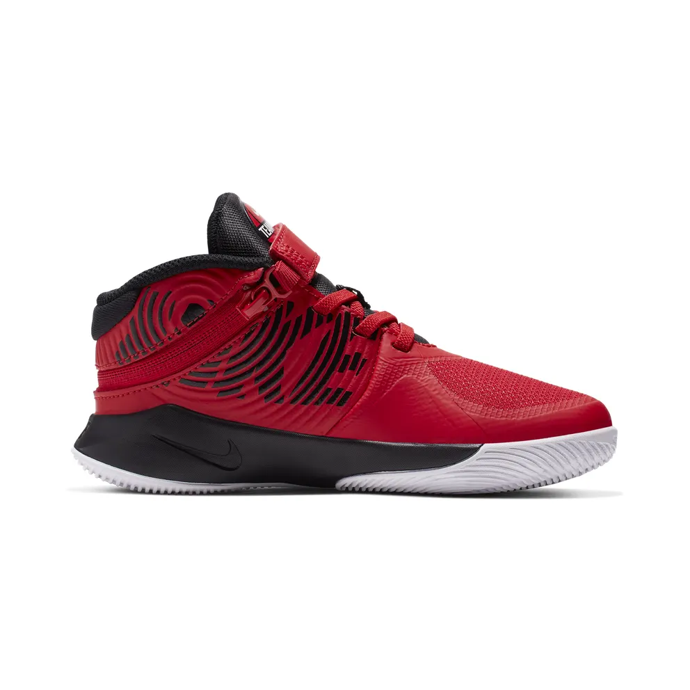 Nike Team Hustle D 9 FlyEase “University Red / Black” (BV2951-600)