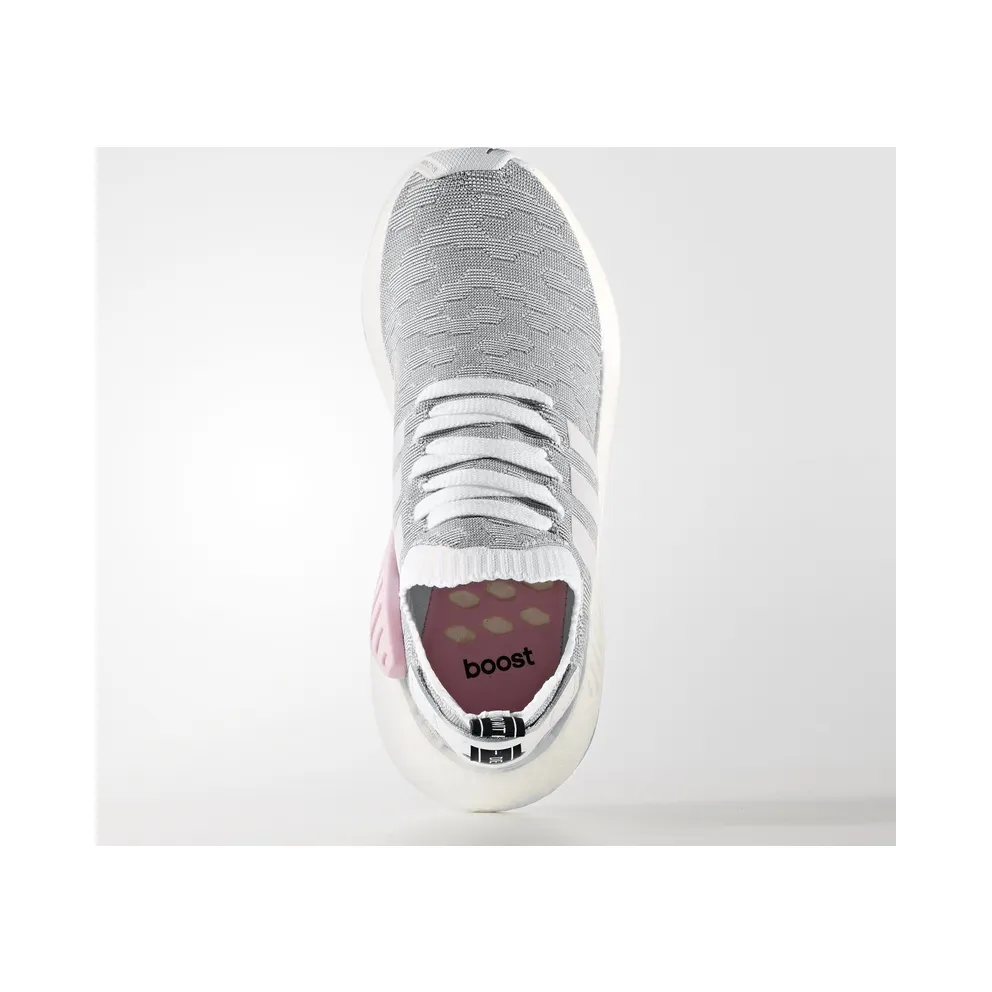 adidas NMD R2 White (W) Footwear White/Footwear White/Core Black (BY9520)