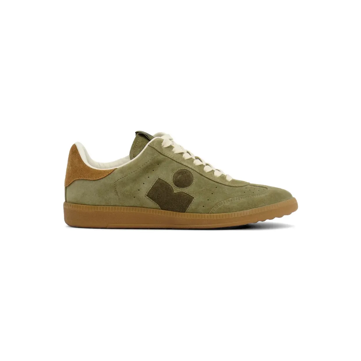 Isabel Marant Bryce suède “Green” (BK0014FAD2E10S)