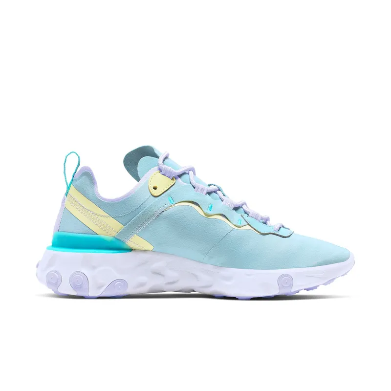 Nike React Element 55 Ocean Cube (W) Ocean Cube/Amethyst Tint-Luminous Green (BQ2728-301)
