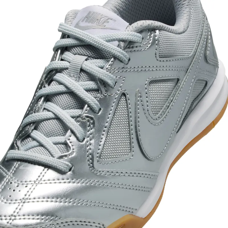 Nike Gato LV8 Metallic Silver White Gum Light Brown (II7084-001)
