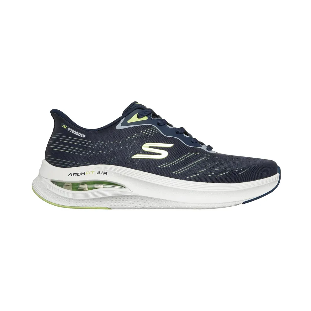 Skechers Slip-ins: Arch Fit Skech-Air – Zoryn Sneaker Marine/Limoen