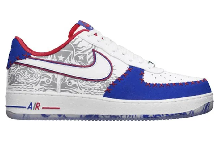 Nike Air Force 1 Low CMFT Puerto Rico (579941-100)