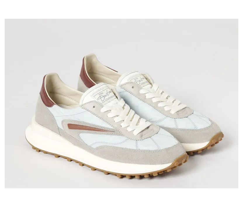 D.A.T.E D. A.T. E. Athleta Sneakers in Suede and Nylon Gnawed Blue (M441ATNYSK)