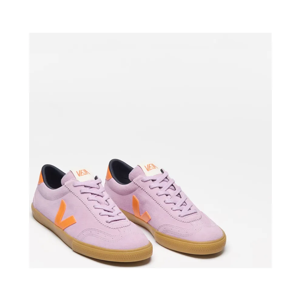 Veja Volley Suede Orchid Fury Natural