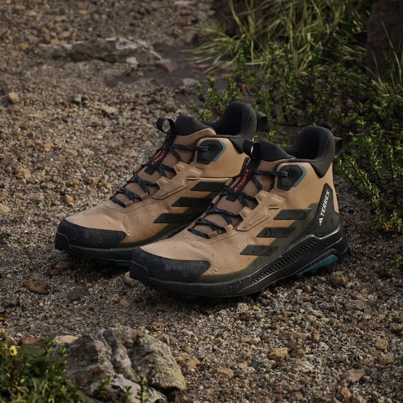 adidas Terrex Anylander Mid Rain Rdy Hiking Cardboard Core Black Shadow Olive (JQ9963)
