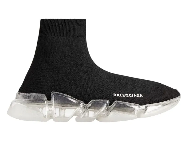 Balenciaga Speed 2.0 Clear Sole Black (617196 W2DC4 1090)