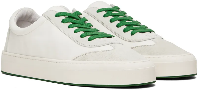 The Row Gray & White Marley Sneakers (F2020-SFC1L25)