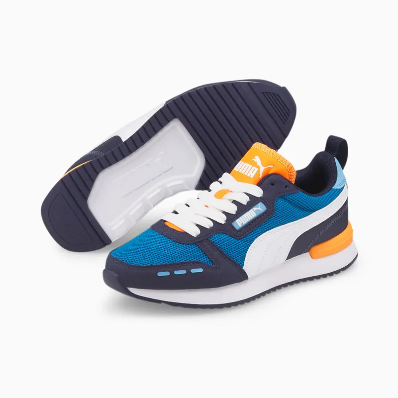 PUMA R78 Youth Mykonos Blue/White/Peacoat (373616-25)