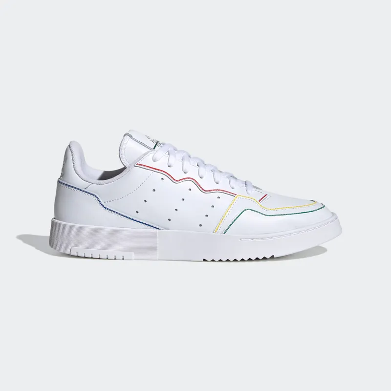 Adidas Supercourt ‘Cloud White’ Cloud White/Cloud White/Blue (FX9058)