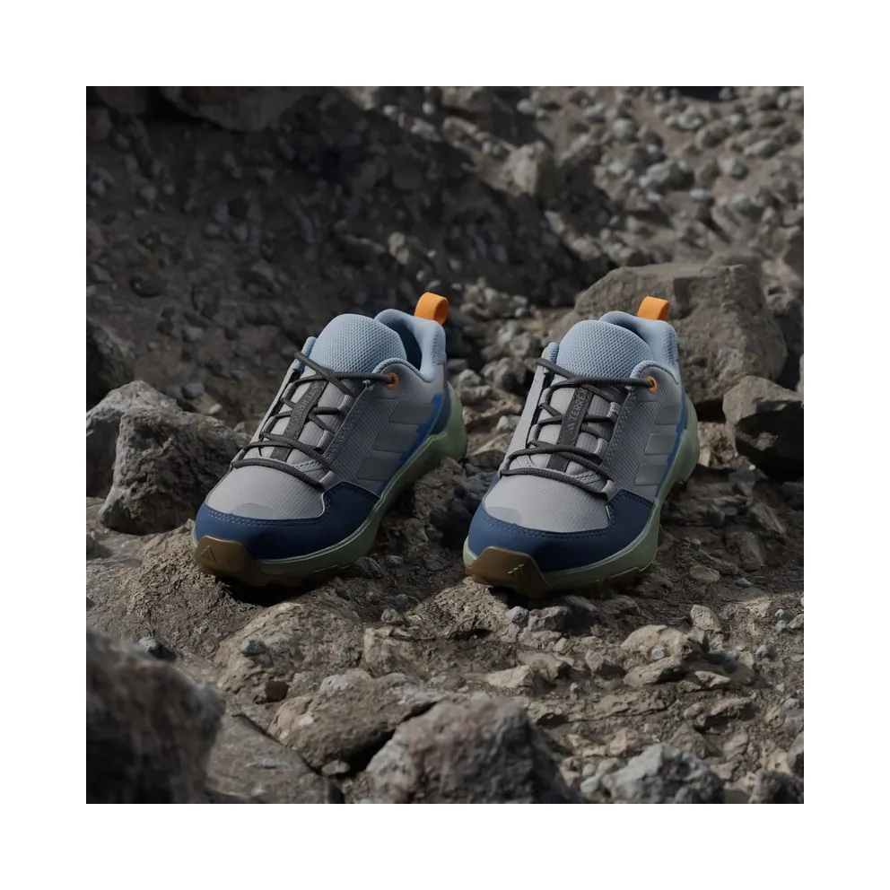 adidas Terrex Ax4r Hiking Grey Two Reflective Silver Glow Blue (JR9056)
