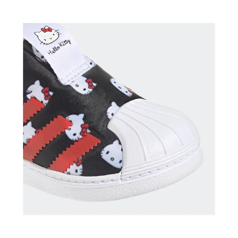 Adidas Hello Kitty Superstar 360 Cloud White / Core Black / Vivid Red (GY9214)