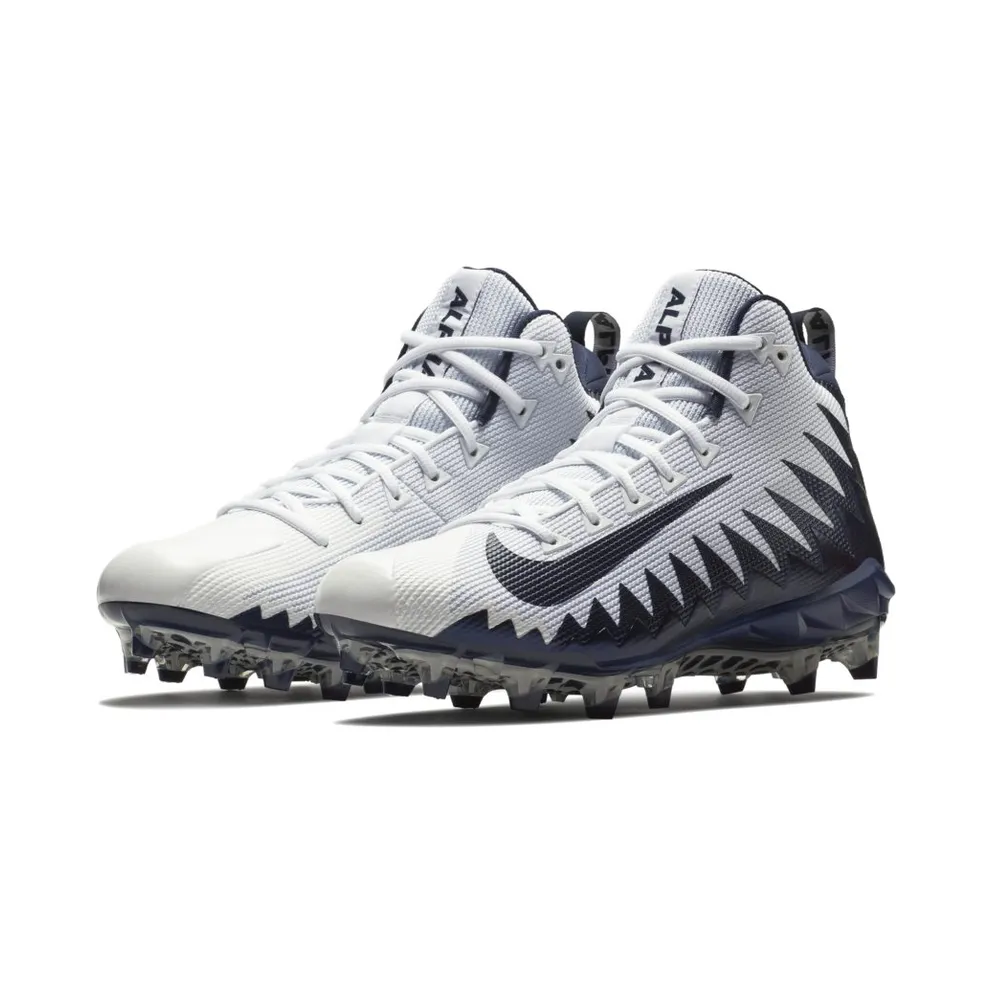 Nike Alpha Menace Pro Mid White Navy (871451-155)