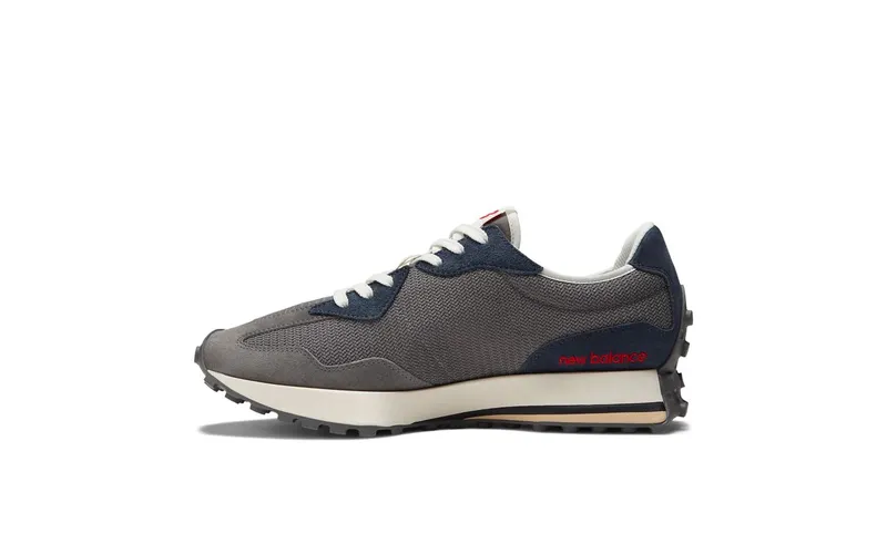New Balance New Balance Unisex 327 Grey/Blue (MS327MD)