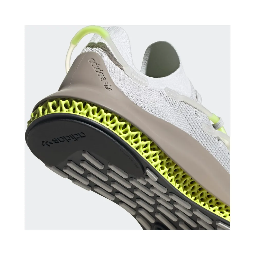 Adidas 4D Fusio Grey One / Grey Six / Solar Yellow (FY5928)