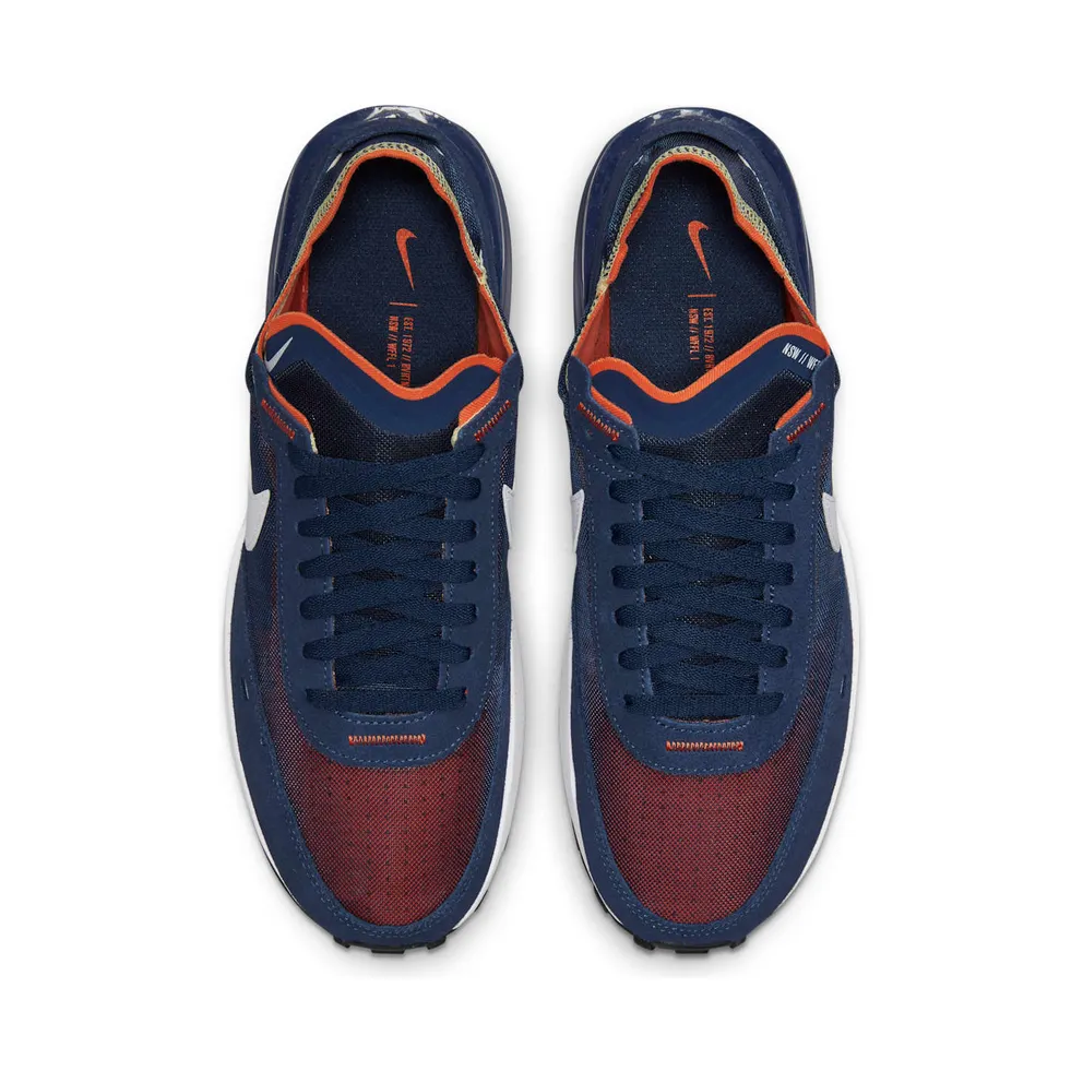 Nike Waffel One “Midnight Navy / Orange / Melon Tint / White” (DA7995-401)