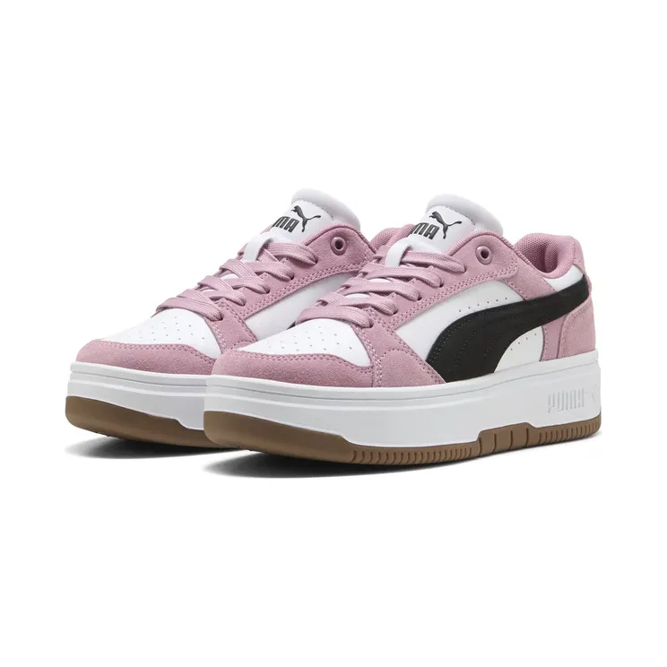 Puma Rebound PUMA White-PUMA Black-Poised Pink (6000067801C56)