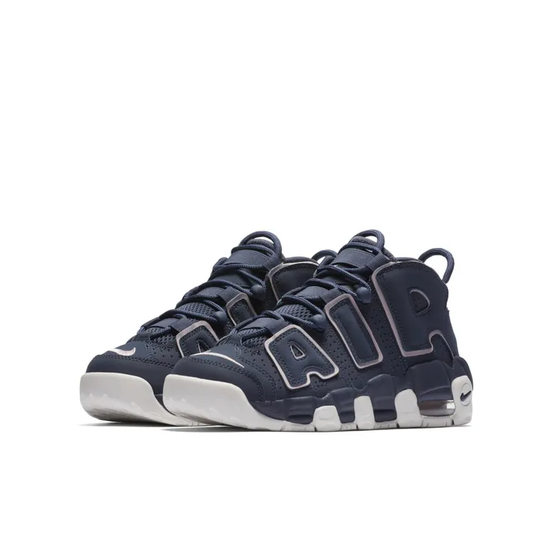 Nike Air More Uptempo Thunder Blue (GS) Thunder Blue/Summit White-Particle Rose (415082-402)