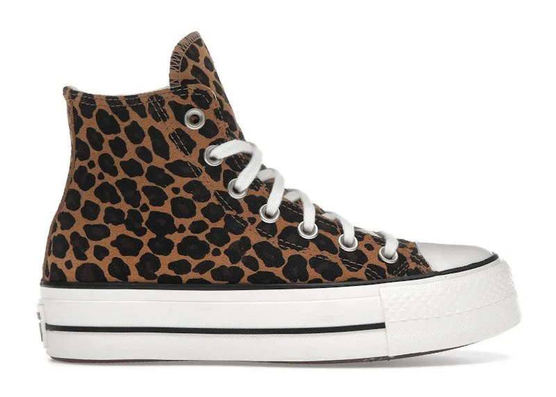 Converse Chuck Taylor All Star Lift Platform Hi Leopard Suede (A17979C)