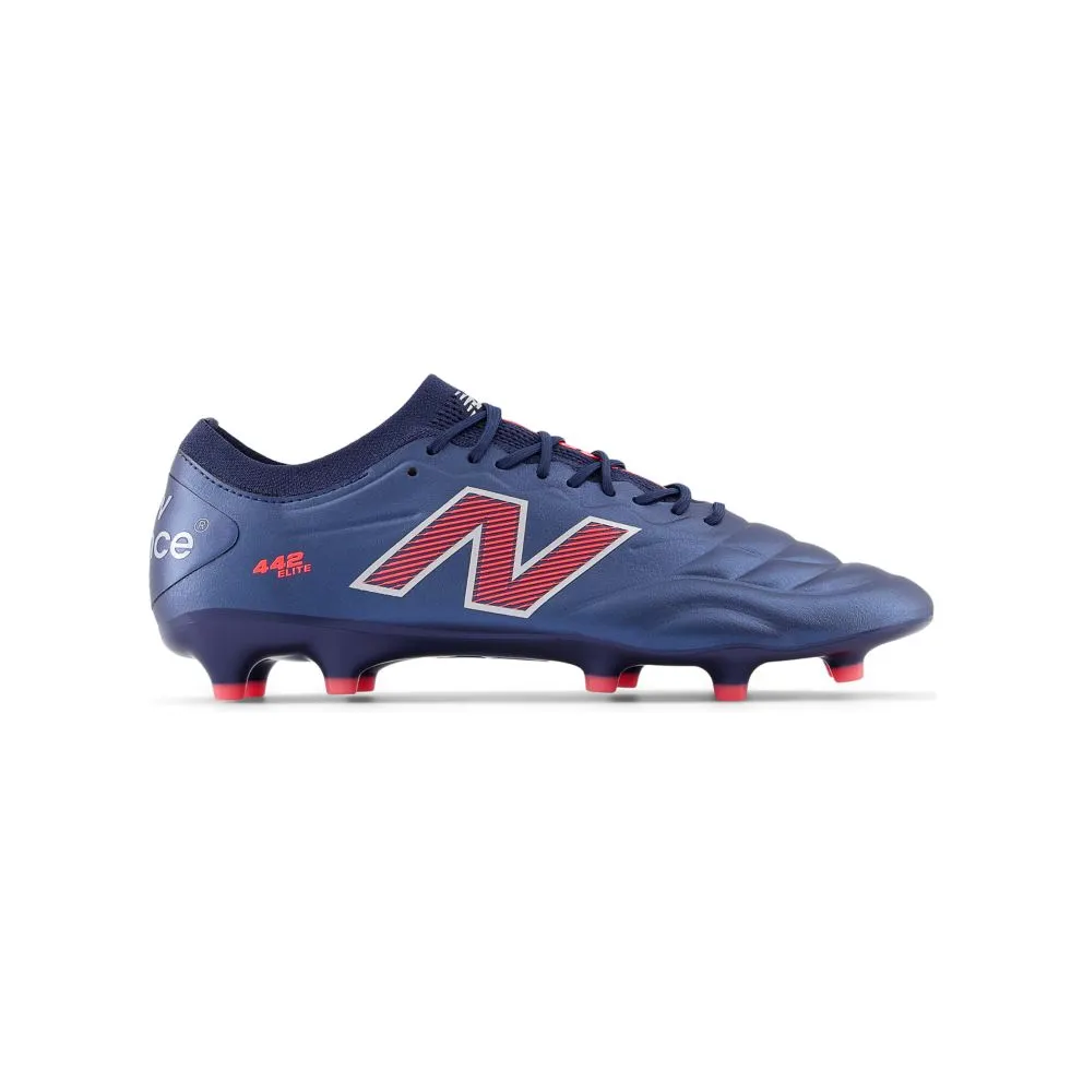 New Balance 442 Elite FG v2 Navy Silver Energy Red (MS41FEP2)