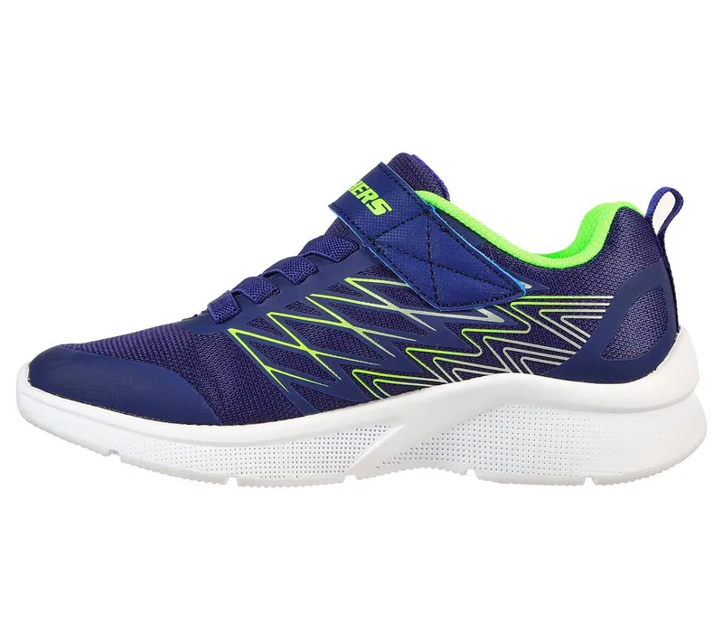 Skechers Microspec – Texlor Sneaker Marine/Limoen