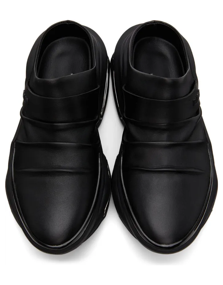 Balmain Black B-Bold Mule Sneakers (XN1VL686LDRL) (5)