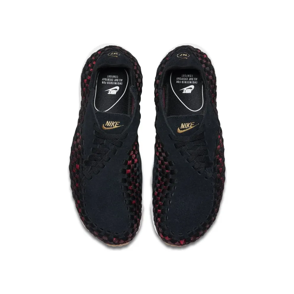 Nike Air Footscape Woven N7 2017 (W) Black/Black-University Red-Gum Medium Brown (AA0508-001)