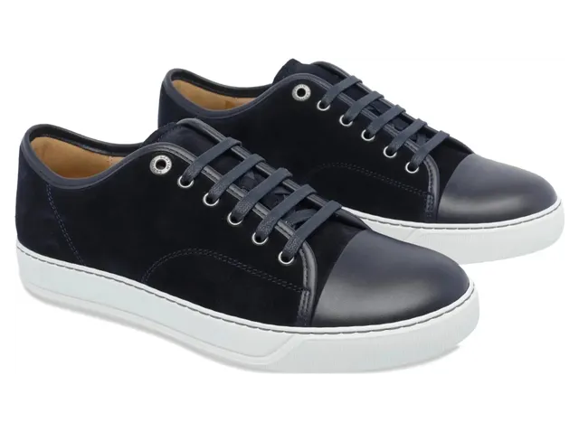 Lanvin Suede Lace-up “Blue” (FM-SKDBB1 ANAP-P15 29) (2)