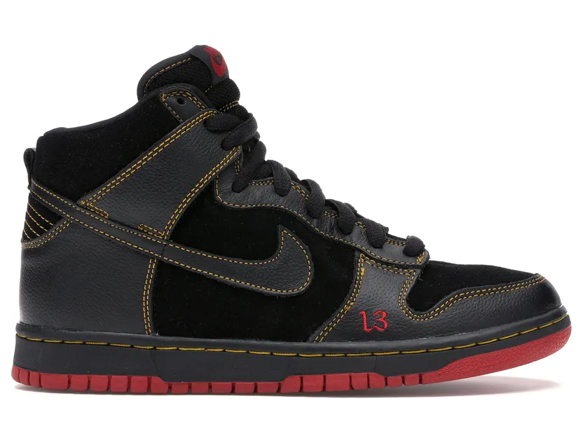Nike Dunk High Pro SB ‘Unlucky’ Black/Black (305050-001)