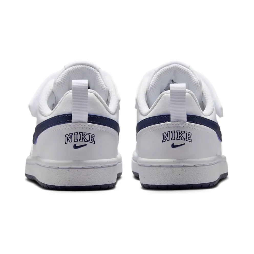 Nike Court Borough Low PS ‘White Midnight Navy’