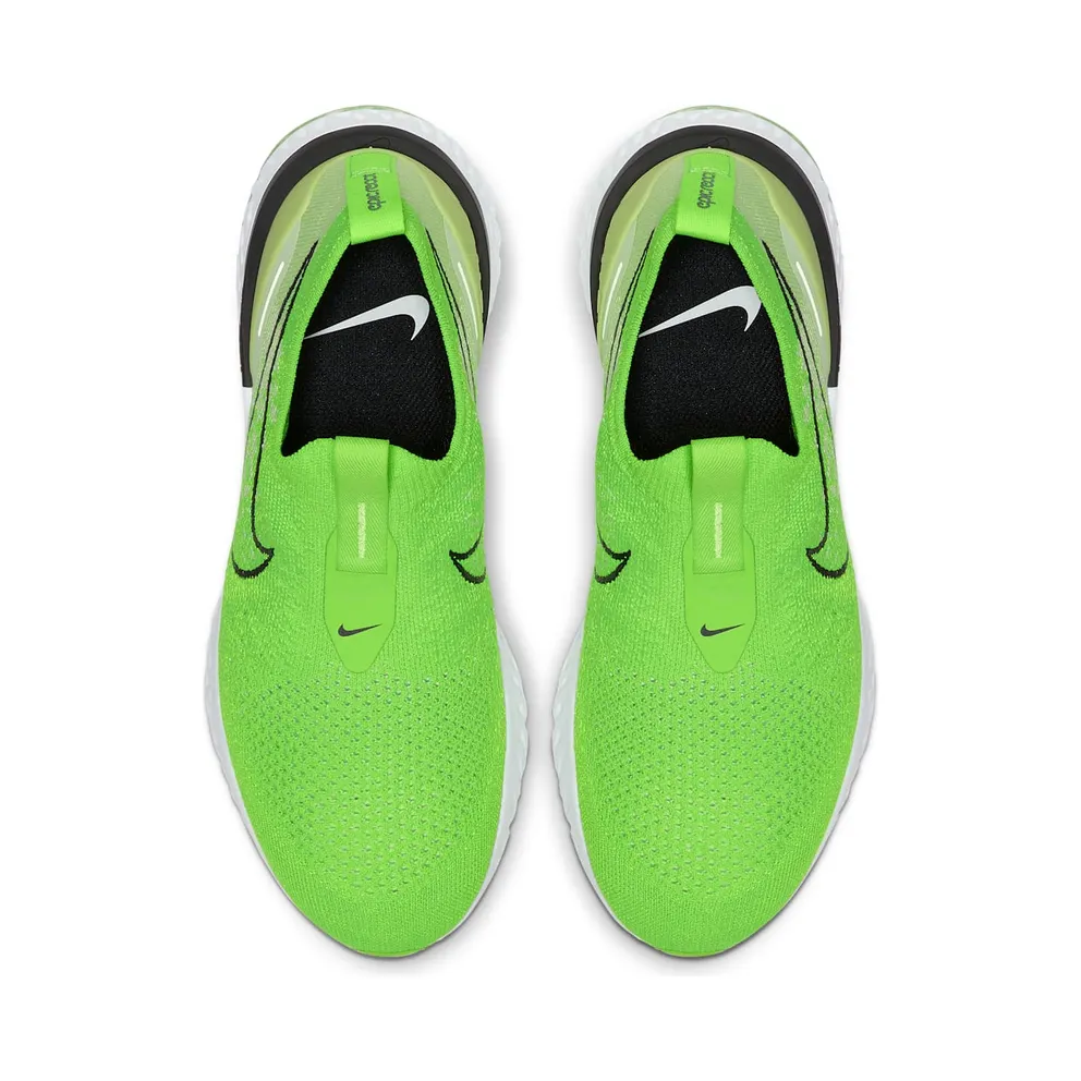 Nike Epic Phantom React Flyknit Electric Green (W) Electric Green/Black-Barely Volt-White (CJ0173-300)