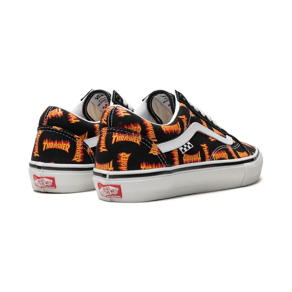 Vans Old Skool “Thrasher All Over Flame Logo” (VN0005W0BML)