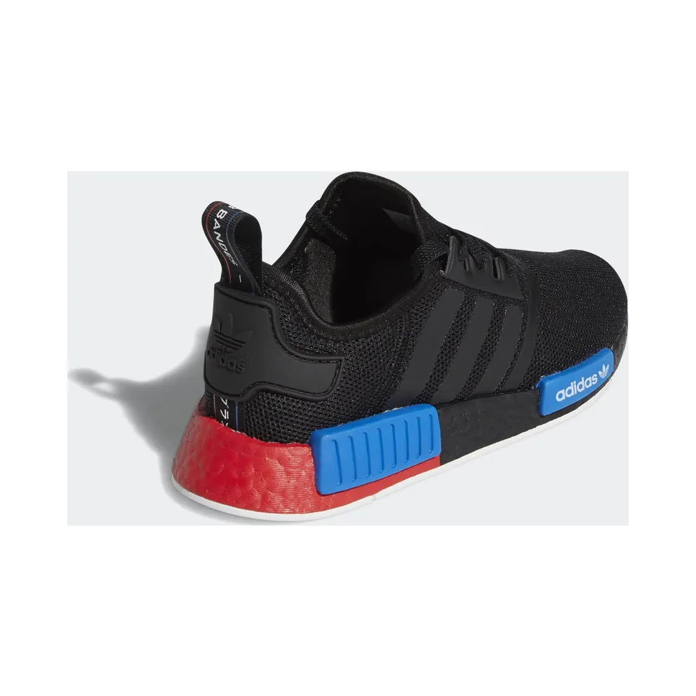 adidas NMD R1 Black Red Blue (GS) Core Black/Core Black/Lush Red (FX4352)