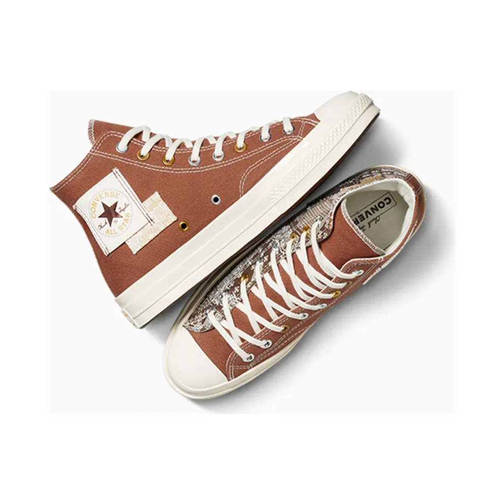 Converse Chuck 70 Patchwork Tawny Owl/egret/eternal Earth Brown