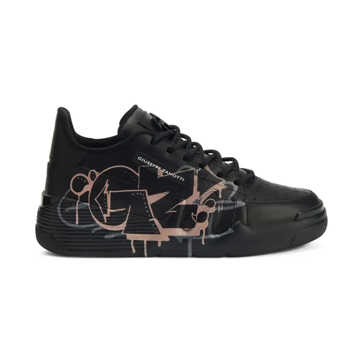 Giuseppe Zanotti Talon met print “Black” (RW30025001)
