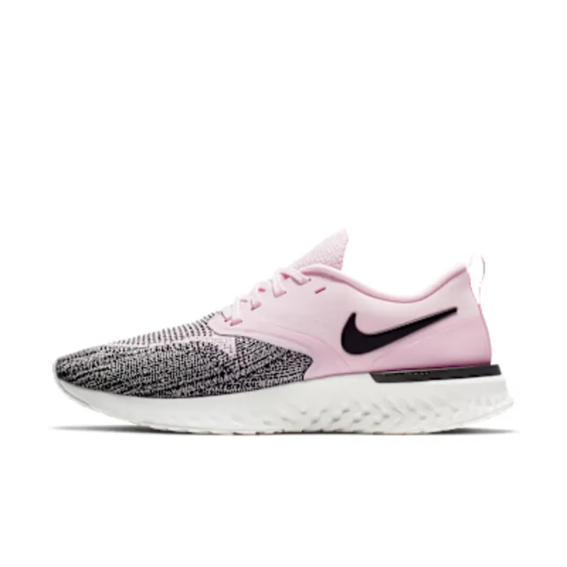 Nike Odyssey React Flyknit 2 “Pink Foam / Platinum Tint / Black” (AH1016-601)