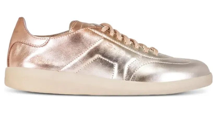 Santoni Sneakers in Metallic-Optik – Gold (OLYCUBEWGLHLD10)