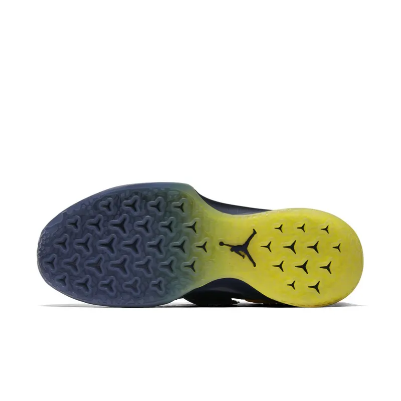 Jordan Trainer 2 Flyknit Michigan College Navy/Amarillo-Amarillo (921210-407)