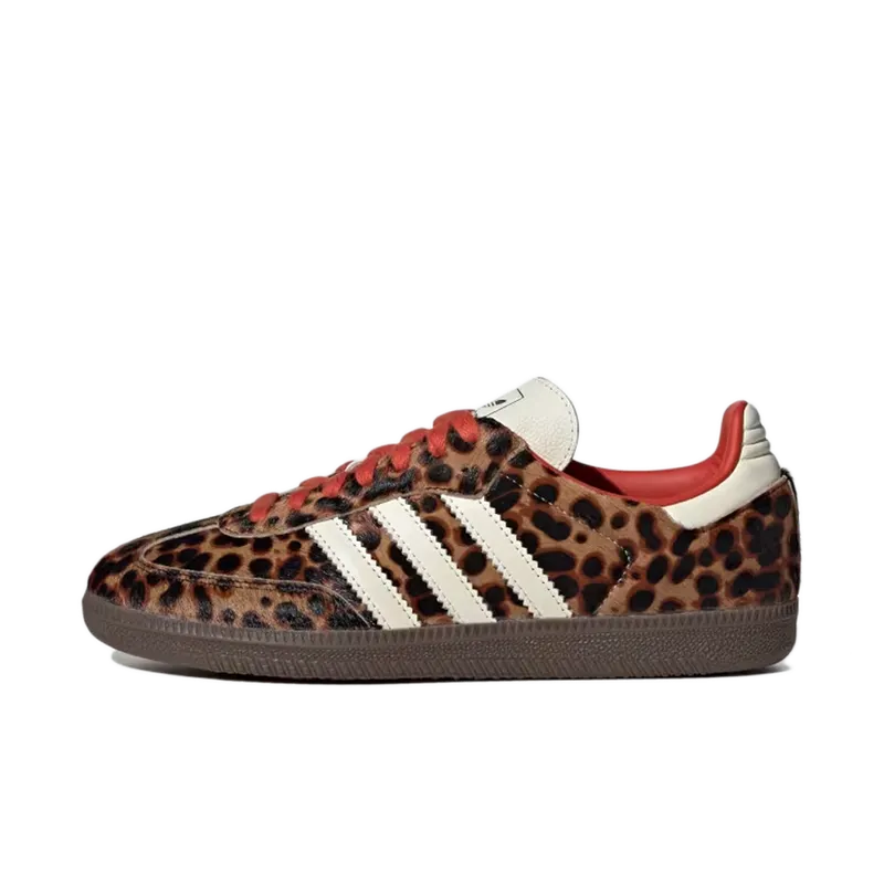 Adidas Samba OG Luipaardprint Maroon (JI2734)