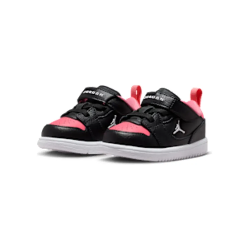 Nike Jordan Court Connect Low “Black / Pink Gaze / White” (IQ6047-004)