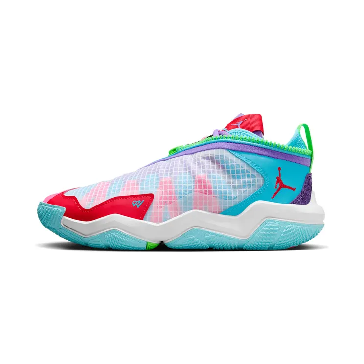 Jordan Why Not Zer0.6 Childhood “White / Baltic Blue / Action Grape / Siren Red” (DO7189-100)