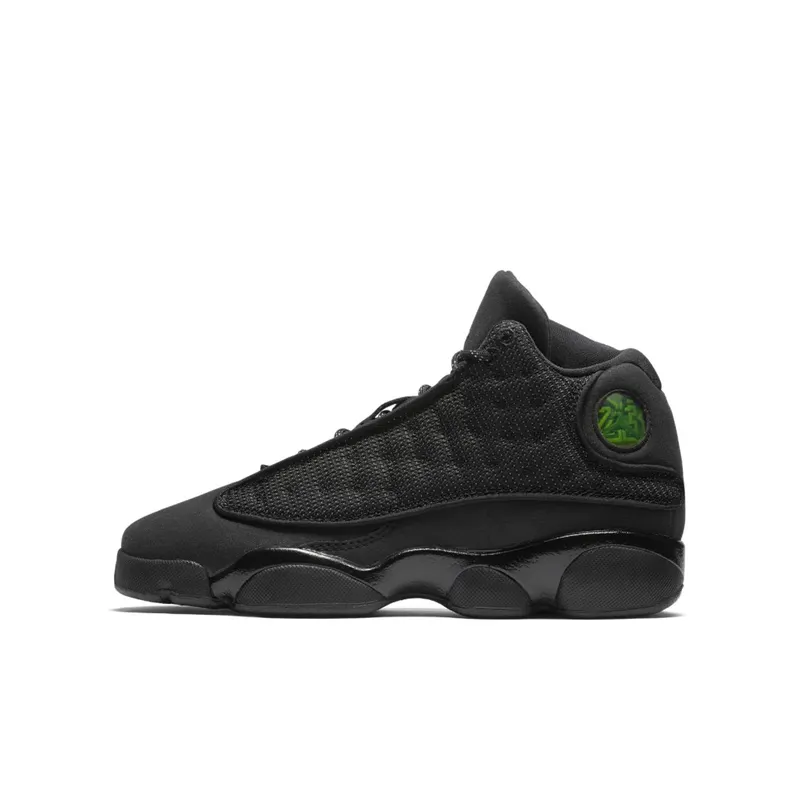 Jordan 13 Retro Black Cat (GS) Black/Anthracite-Black (884129-011)