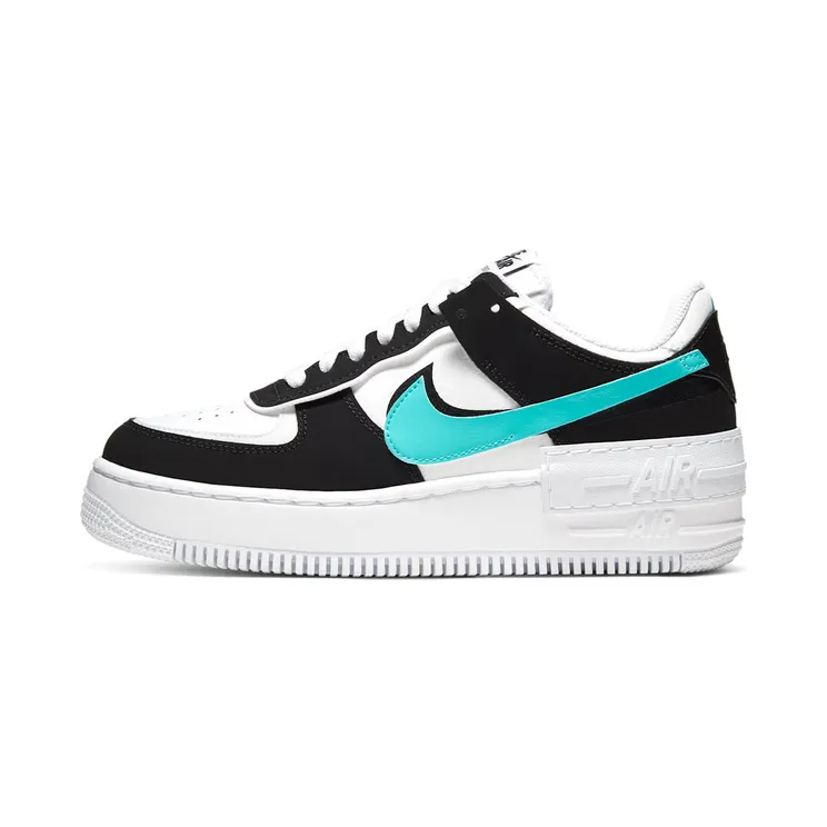 Nike Air Force 1 Shadow ‘Aurora’ “White / Black / Aurora Green” (CZ7929-100)