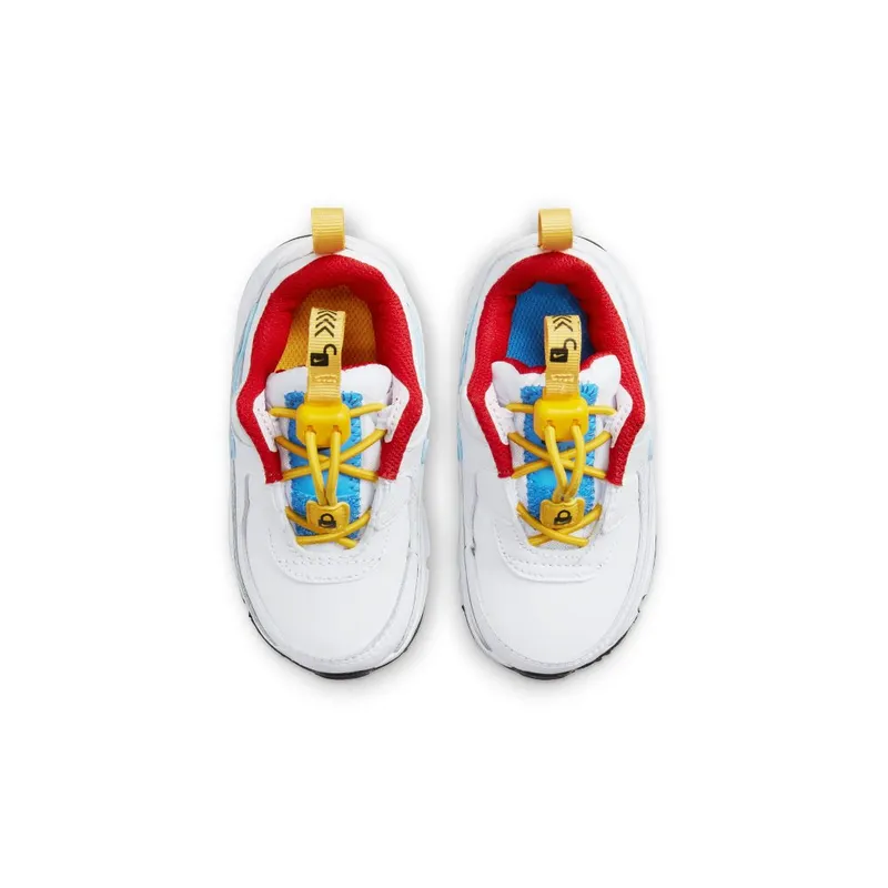 Nike Air Max 90 Toggle Baby/Toddler White (CV0065-105)