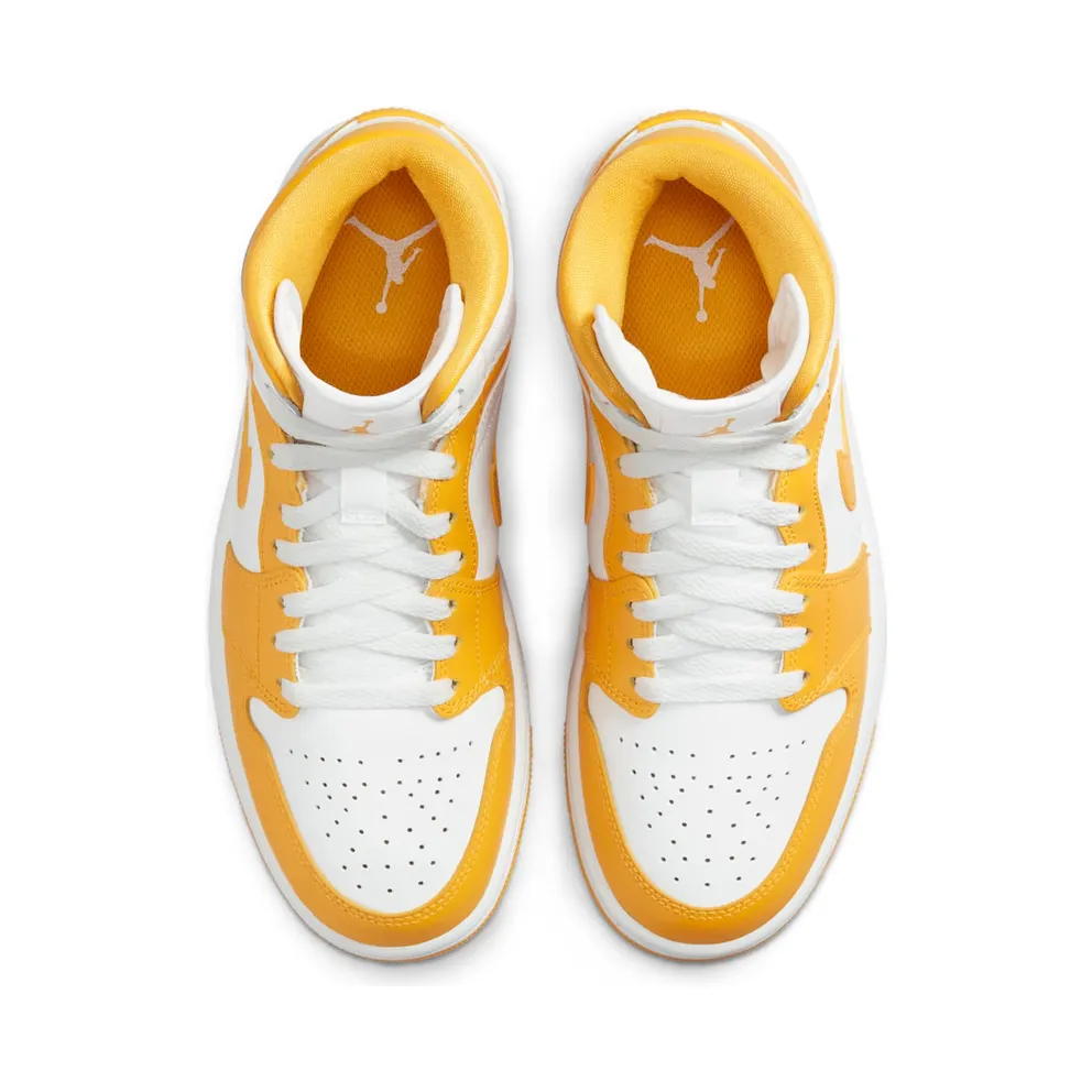 Jordan 1 MID “White / University Gold” (BQ6472-117)