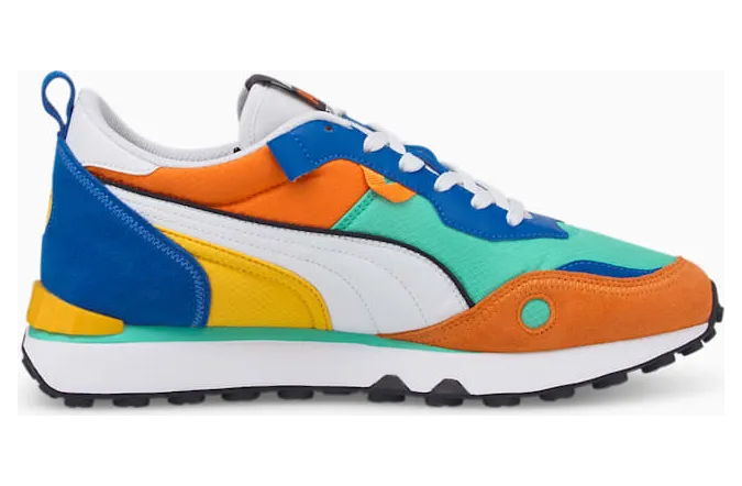 Puma Rider Future Vintage Groen/Oranje (387672-01)
