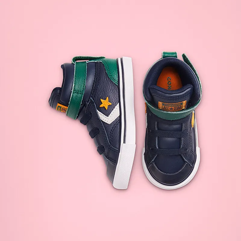 Converse Toddler Twill Twist Pro Blaze Strap High Top (768425C)